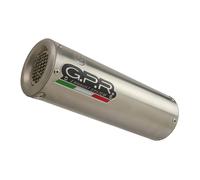 Gpr Exclusive M3 Inox S 1000 Xr 15-17 Euro 3 Homologated Slip On Muffler Argenté Homologated