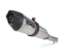 G.P.R. Silencieux slip-on GPE Anniversary Titanium pour CBR 1000 RR 2014-2016 Noir/Argenté