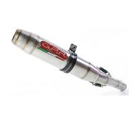 G.P.R. Ligne complète d'échappement Deeptone Inox X1R 135 (05-12) Homologuée Argenté