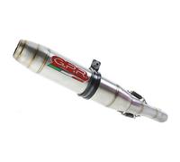 Gpr Exclusive Deeptone Inox Ybr 125 Ie 05-16 Homologated Full Line System Argenté Homologated