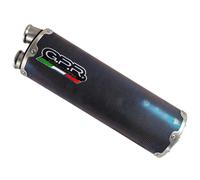 G.P.R. Échappement complet Dual Poppy Cat pour KTM LC8 990 Adventure/R/Dakar 2006-2014 Noir