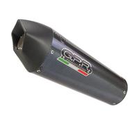 Gpr Exhaust Systems Gp Evo4 Poppy Zontes 350 T1 22-23 Ref:e5.z.12.gpan.po Homologated Slip On Muffler Argenté Homologated