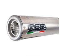 Gpr Exhaust Systems M3 Cf Moto 650 Gt 22-24 Ref:cf.7.m3.inox Stainless Steel Slip On Homologated Muffler Argenté Homologated