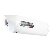G.P.R. Silencieux d'échappement Albus Ceramic homologué à boulonner Blanc KTM LC8 SMT 990 08-14
