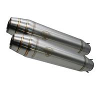 Gpr Exhaust Systems Silencieux Homologué Deeptone Inox Cafè Racer Silencer Without Link Pipe Gn 250 94-98