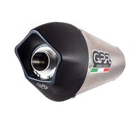 Gpr Exhaust Systems Silencieux Homologué Gpe Anncf Moto 650 Gt 22-24 Ref:cf.7.gpan.to Titanium Slip On