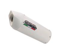 Gpr Exhaust Systems Albus Evo 4 Ktm Smc 690 R 21-22 Homologated Slip On Muffler Blanc Homologated