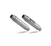 Gpr Exhaust Systems Silencieux Slip On Homologué Deeptone Inox Triumph Bonneville T100 2001-14 Round