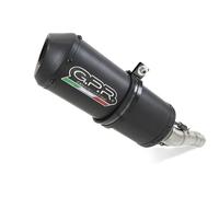 G.P.R. Silencieux d'échappement G 650 GS Sertao 2010-2016 Homologué Slip-on Noir
