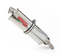 Gpr Exhaust Systems Trioval Trk 502 X 17-19 Euro 4 Homologated Slip On Muffler Argenté Homologated
