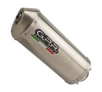 Gpr Exhaust Systems Système De Ligne Complète Homologué Satinox Kawasaki Versys 650 21-23 Ref:e5.co.k.169.cat.sat Stainless Steel With Catalyst