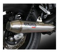 Echappement complet GPR racing acier satine Ultracone Zontes 350GK 2022-2024