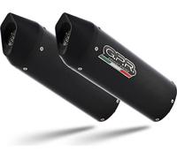 GPR Furore Evo4 Black Slip-on systèmes d'échappement approuvé pour Kawasaki ZZR 1400