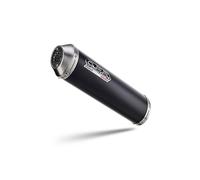 G.P.R. - Ligne complète d'échappement Evo4 Road Gilera Nexus 500 2003-2012 Noir Homologué