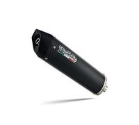 GPR Pot échappement marque GPR compatible avec Honda SH 125 2017-2019, Furore Nero, Pot d'échappement complet racing, compris de collecteur et db killer amovible, sans homologation