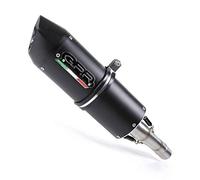 GPR Pot échappement marque GPR compatible avec Honda VFR1200X Crosstourer 2011-2016, Furore Nero, Échappement légal, homologué,silencieux avec db killer amovible et tuyau de liaison spécifique