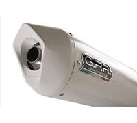 GPR Pot échappement marque GPR compatible avec Ktm Rc 125 Versione Alta - High Level 2014-2016, Albus Ceramic, Échappement légal, homologué,silencieux avec db killer amovible et tuyau de liaison spécifique