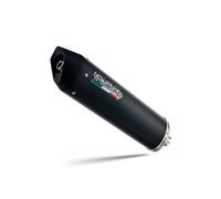 GPR Pot échappement marque GPR compatible avec Kymco X-Town 125 2016-2020, Furore Nero, Pot d'échappement complet racing, compris de collecteur et db killer amovible, sans homologation