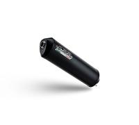 GPR Pot échappement marque GPR compatible avec Yamaha Tw 125 1999-2007, Ghisa , Échappement légal, homologué,silencieux avec db killer amovible et tuyau de liaison spécifique