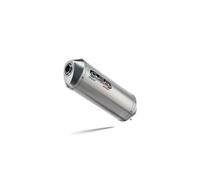 GPR Pot échappement marque GPR compatible avec Yamaha XSR 125 2021-2024, Satinox , Homologué et légal, système d'échappement complet avec catalyseur et db killer amovible