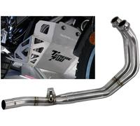 GPR Racing Decatalyzer Collecteur plaque de protection en titane pour Yamaha Tenere 700 2021-2024