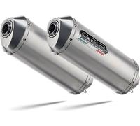 GPR Slip-On systèmes d'échappement Satinox approuvé pour Moto Guzzi Breva 750