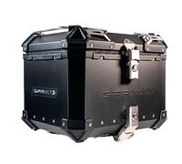 GPR Tech Compatible avec 800 MT Sport 2022/2023 e5 Top Case ALPI-Tech 35 LT. Noir Top Case en Aluminium, Couleur Noire avec Plaque spécifique Incluse Capacité litres 35
