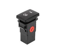 GPRTKULE DC12V arrière antibrouillard Bouton Poussoir 4 Bouton Fil/for/Fit for/Fit Prius/Fit for Interrupteur intérieur