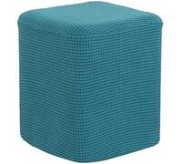 GPRTPL Housses Amovibles, Housse carrée Extensible, Housse de Pouf Souple, Housse de Protection pour Meubles résistante aux Rayures, Housse de Repose-Pieds de Rangement Anti-poussière