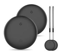 GPS 2-Piece Smart Air Tracking Tag - Compatible avec Apple Where's (Seulement iOS 14+), Bluetooth Key Finder Valise/Chat/Sac/Enfant/Enfant/Chien Tracking Tag avec Batterie