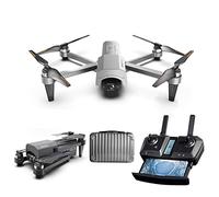 GPS 5G FPV Drone with 4K Camera Drone with Two-Axis Mechanical Self-Stabilizing Gimbal Brushless Foldable RC Quadcopters 30 mins Flight Time GPS Return Home(Battery*1 Black)