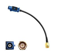 GPS Antenna Adapter, Câble Fakra Z Mâle vers SMA Mâle Adaptateur Antenne Véhicule 15 cm, Compatible avec Adaptateur Autoradio GPS Antenne, Radio Satellite, 4G LTE, Le Module Bluetooth