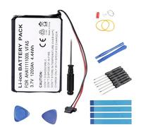 GPS Batterie pour Tomtom Go 60/600/61,Start 60,One 4th Edition,Start 62XL | 30XL 350XXL 540XXL 540s, ONE XL Europe/Regional, AHA11111009 + Repair Tool 1200mAh Li-ION Battery