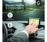 GPS Battery Compatible with Tomtom Go 600,Go 60,Start 62 (1200mAh,3.7V) Replacement Battery AHA11111009 FLB0813007089 VFAS