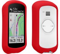 Gps Bike Cover Compatible With Garmin Edge Explore 2-Protective Bumper Navigator Case-Silicone Case Red