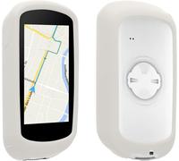 Gps Bike Cover Compatible With Garmin Edge Explore 2-Protective Bumper Navigator Case-Silicone Case White