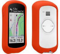 Gps Bike Cover Compatible With Garmin Edge Explore 2-Protective Bumper Navigator Case-Silicone Case Orange