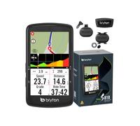 Bryton Compteur GPS vélo Rider S810 T avec ceinture cardio et capteurs cadence/vitesse Clair Black