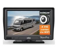 GPS Camping Car 7 Pouces NaviPro DVR, Dashcam - Caméra de Route intégrée, Europe + Maroc, Aires De Camping