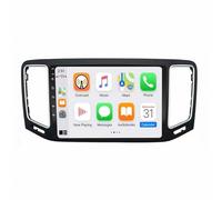 GPS Camping Car pour Volkswagen VW Sharan Seat Alhambra 7N 2010-2022 Autoradio, Tactile GPS Navigator Écran Tactile Capacitif, Carte Haute Définition, FM, Console de Voiture, 8 Nuclear 8G+256G
