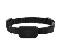 GPS Chien - Tractive Localisation en temps réel & moniteur d'activité - Collier étanche avec boucle anti-suffocation pour chats et chiens pour iOS et Android (Noir)