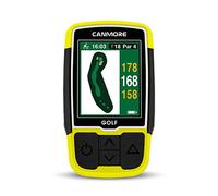 GPS de Golf CANMORE HG200 Plus - Écran Couleur Facile à Lire - Carte de Parcours préchargée de 41 000 Coups - Formes précises des Greens et des fairways - Résistant à l'eau, Jaune