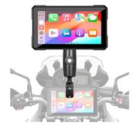 GPS de Navigation Moto pour Piaggio GTS GTV 250 300, 5" avec Écran Tactile Étanche IP67, Affichage Navigation sans Fil, Support Guidon Universel pour Moto/Scooter