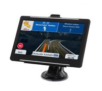 GPS de Voiture à Écran Tactile de 7 Pouce, Guidage Vocal, Feux Rouges, avec Support à Adsorption, pour Auto, Camion, Poids Lourd