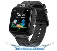 GPS Enfant Tracker Montre Connectée Enfant Fille Garçon,Montre Intelligente Telephone Enfant Smartwatch avec Téléphone SOS [348]