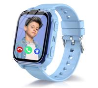 GPS Montre Connectée Enfant, 4G Appel, SOS, WiFi GPS, Cadeau Enfant de Noël | IP68 Étanche, Appels Vidéo, Mode Classe, Réveil, Calculatrice, Réponse Automatique, Jeux, Verrouillage par Mot de Passe