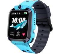 Gps Montre Connectée Enfant 4G, Ip68 Montre Connectée Garcon Gps, Sos, Mode Classe, Téléphone Appel, Voix Chat, Jeux, Conta[YC946]