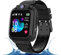 Gps Montre Connectée Enfant, Conversation Bidirectionnelle Montre Intelligente Enfants Avec Ip68 Résistant, Appel Sos, Voice Chat, Jeu, Caméra, Cadeaux Pour Garçons Et Filles 4-12 Ans