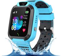 Gps Montre Connectée Enfant, Conversation Bidirectionnelle Montre Intelligente Enfants Avec Ip68 Résistant, Appel Sos, Voice Chat, Jeu, Caméra, Cadeaux Pour Garçons Et Filles 4-12 Ans[Z1633]