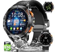 Gps Montre Connectée Homme Avec 530Mah Batterie(Noir), 1,43"" Amoled Montre Intelnte Smartwatch Avec Appel Moniteur De Sommeil De Fréquence Cardiaque 180 Modes Sportifs Pour Android[MON9260145]
